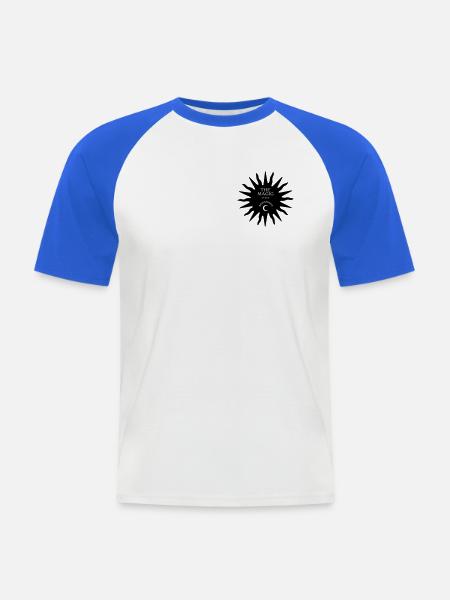 Magic of New Beginnings - Männer Baseball-T-Shirt - Weiß/Royalblau