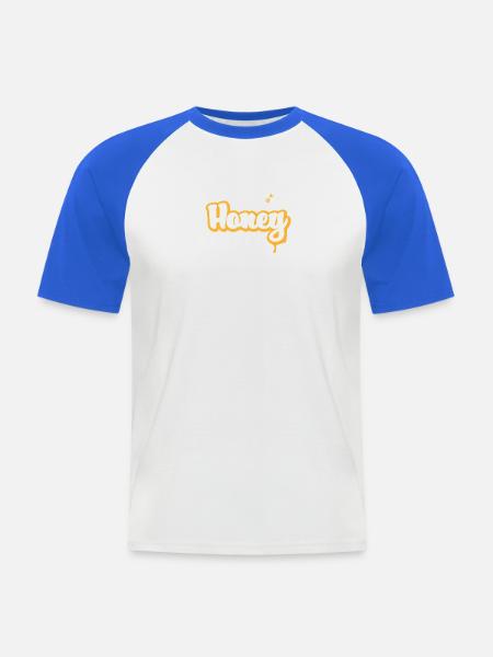 Beekeeper, Beekeeper Gift - Honey Dealer - Men's Baseball T-Shirt - white/royal blue