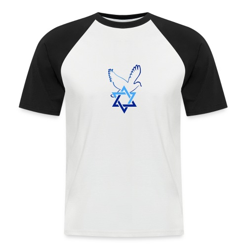 Shalom I - Männer Baseball-T-Shirt