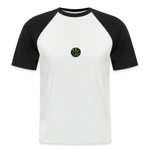 cannabis-vue-densemble - T-shirt baseball manches courtes Homme