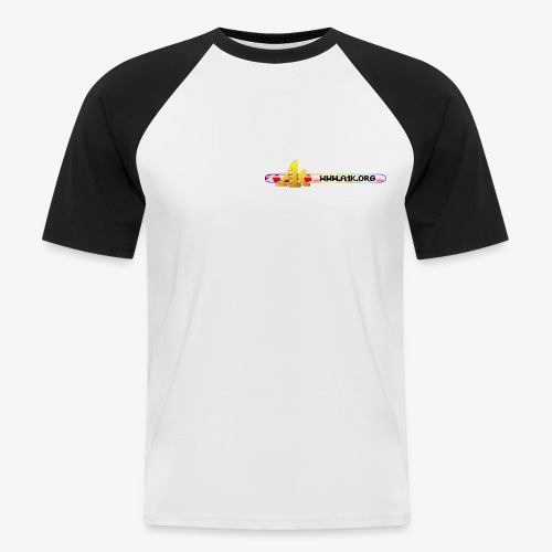 a1k Banner cr8y v1 - Männer Baseball-T-Shirt