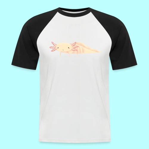 Axolotl - Männer Baseball-T-Shirt