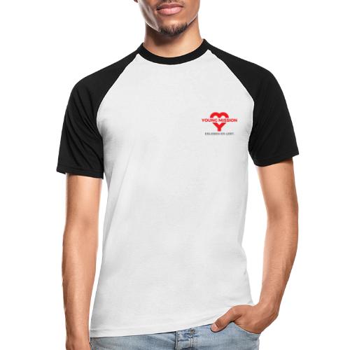 YOUNG MISSION - Männer Baseball-T-Shirt