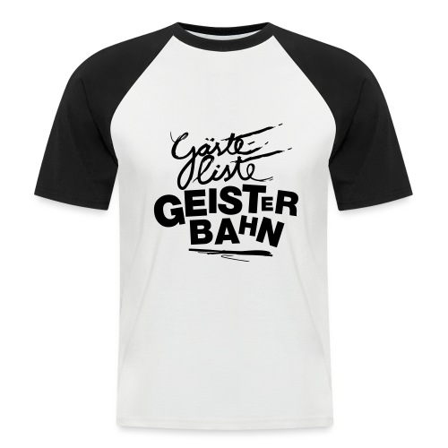 GLG LOGO - Männer Baseball-T-Shirt