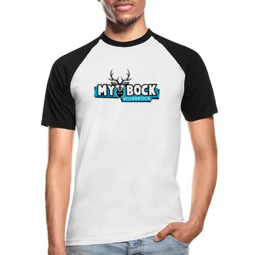 MYBOCK Logo - Männer Baseball-T-Shirt