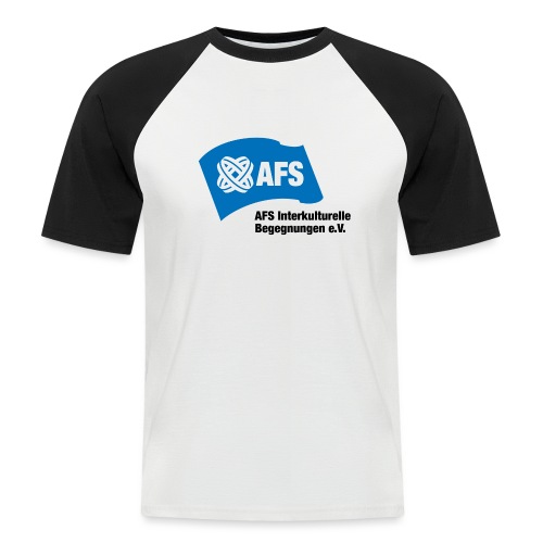 AFS-Logo - Männer Baseball-T-Shirt