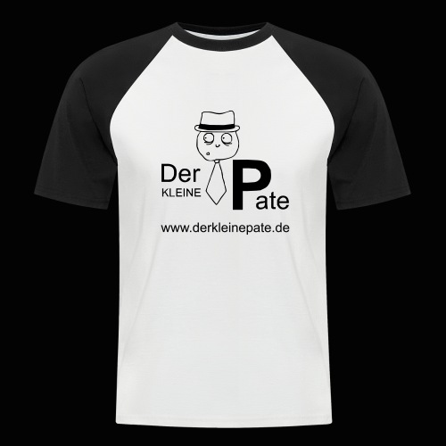 Der kleine Pate - Logo - Männer Baseball-T-Shirt