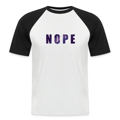 NOPE GALAXY - T-shirt baseball manches courtes Homme