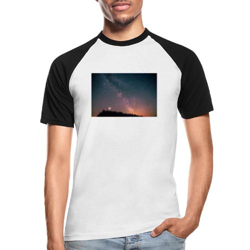 Milchstraße Fotografie Galaktisches Zentrum - Männer Baseball-T-Shirt