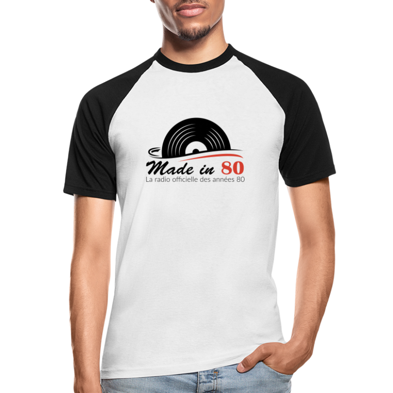 Made in 80 - T-shirt baseball manches courtes Homme