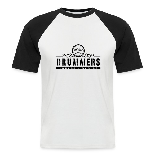 smoothdrummers4 - Männer Baseball-T-Shirt