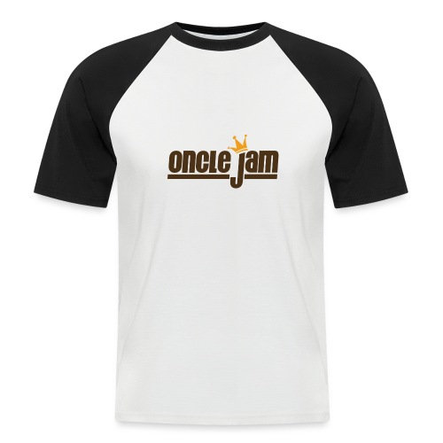 Oncle Jam horizontal brun - T-shirt baseball manches courtes Homme