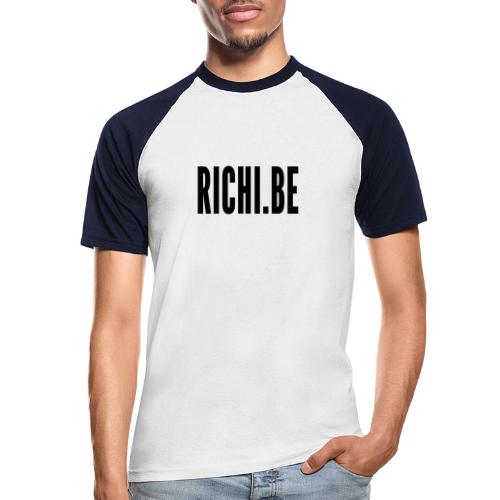 RICHI.BE - Männer Baseball-T-Shirt