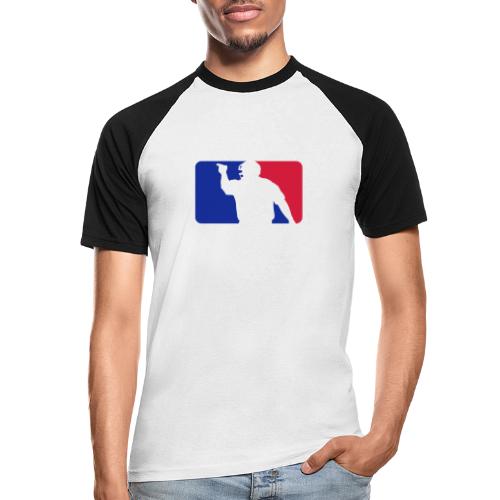 Baseball Umpire Logo - Kortærmet herre-baseballshirt