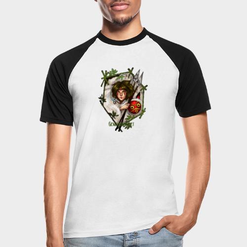 Geneworld - Mononoke - T-shirt baseball manches courtes Homme