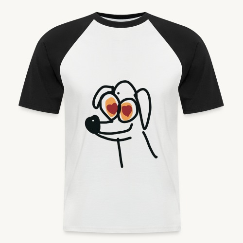 DOG - T-shirt baseball manches courtes Homme