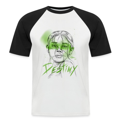 Destiny Green - T-shirt baseball manches courtes Homme