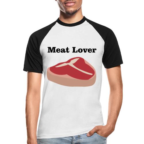 Fleischliebhaber - Männer Baseball-T-Shirt