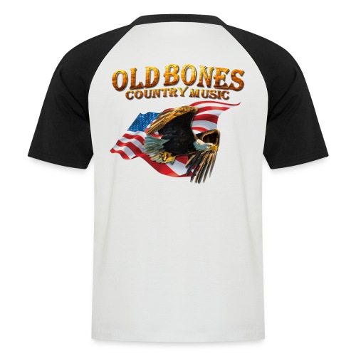 Old Bones Countryband FANSHOP - Männer Baseball-T-Shirt