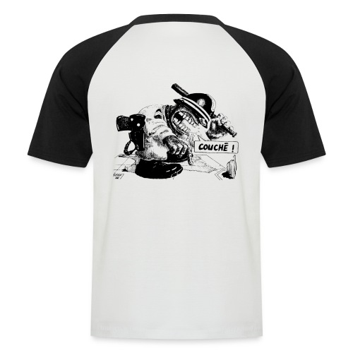 repression colonisation - T-shirt baseball manches courtes Homme
