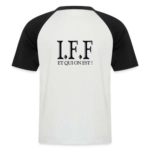 IFF FACISTI FORA - T-shirt baseball manches courtes Homme