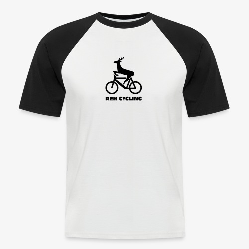 Reh cycling - Männer Baseball-T-Shirt