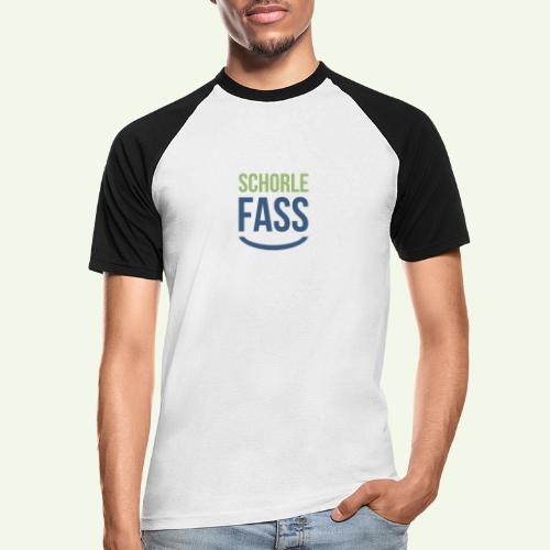 Schorlefass - Männer Baseball-T-Shirt