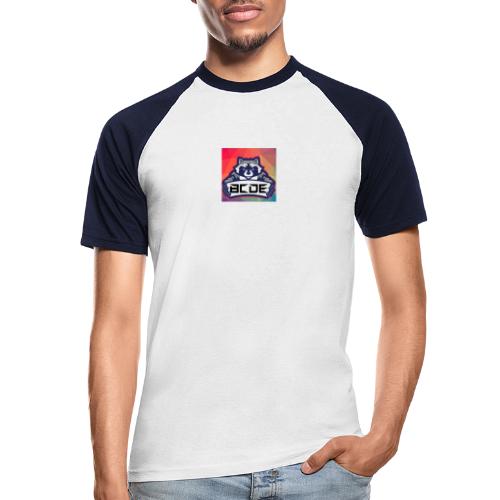 bcde_logo - Männer Baseball-T-Shirt