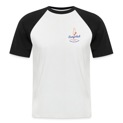 logo_surfclub_farbe_RZ - Männer Baseball-T-Shirt