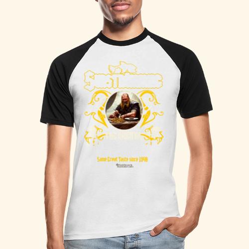 Surströmming T-Shirt Design Wikinger Sushi - Männer Baseball-T-Shirt