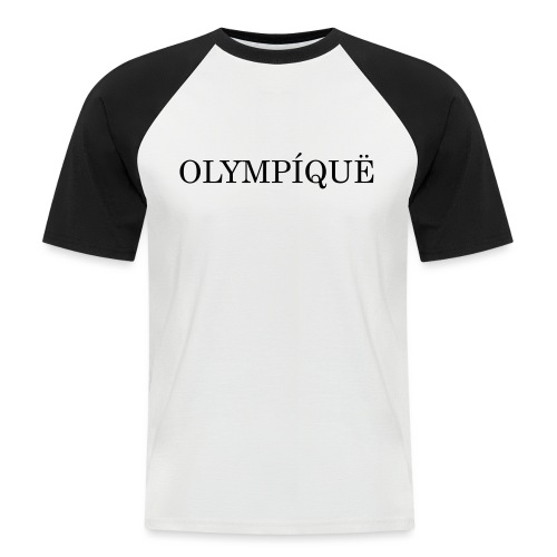OLMPQ - Mannen baseballshirt korte mouw