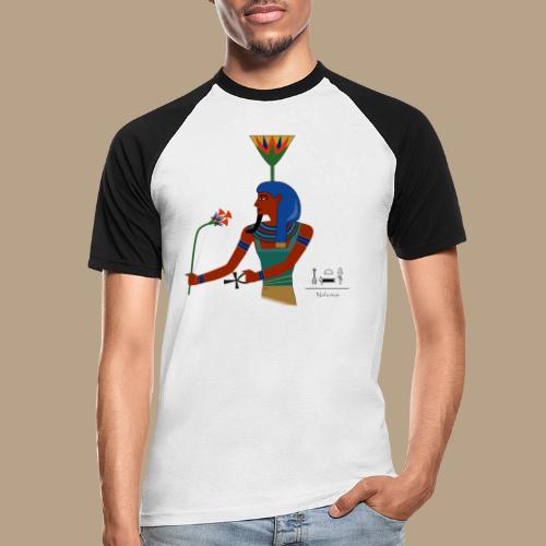 Nefertem I altägyptische Gottheit - Männer Baseball-T-Shirt