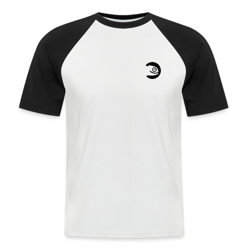 Geeko Head Vector - Men's Baseball T-Shirt