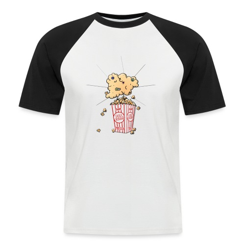Top Of The Pop(corn)s - Männer Baseball-T-Shirt