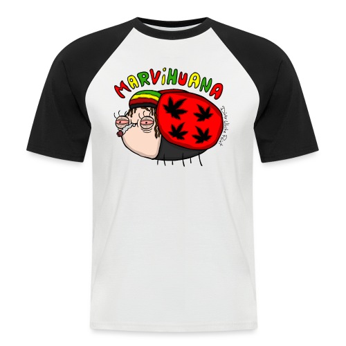 Marvihuana - Männer Baseball-T-Shirt