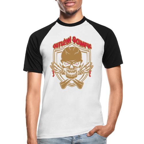 Outlaw Scumfuc - Männer Baseball-T-Shirt