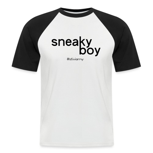 Sneaky Boy by Stivi - Männer Baseball-T-Shirt