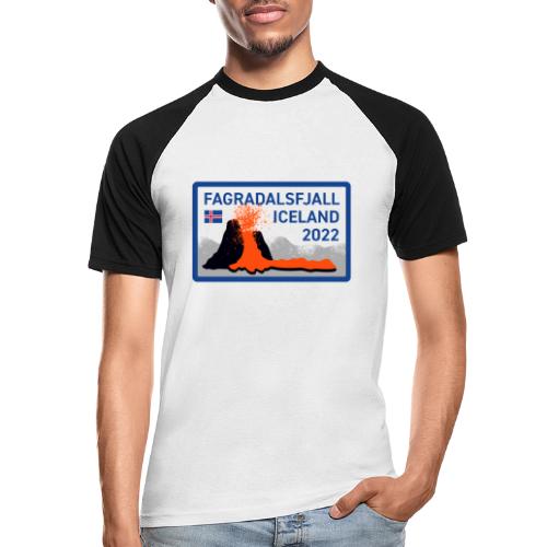 HUH! Fagradalsfjall 2022 #06 (Full Donation) - Men's Baseball T-Shirt