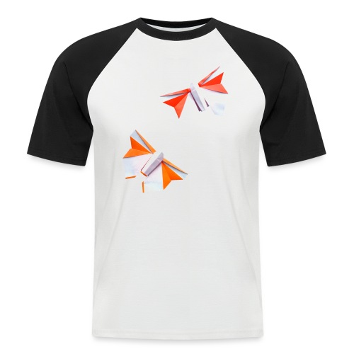 Butterflies Origami - Butterflies - Mariposas - Men's Baseball T-Shirt
