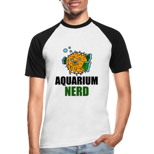 Kugelfisch Aquaristik Humor Fisch Aquarium Nerd - Männer Baseball-T-Shirt
