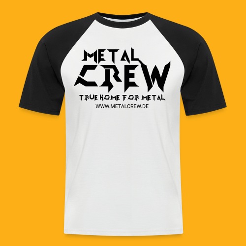 MetalCrew Logo DE - Männer Baseball-T-Shirt