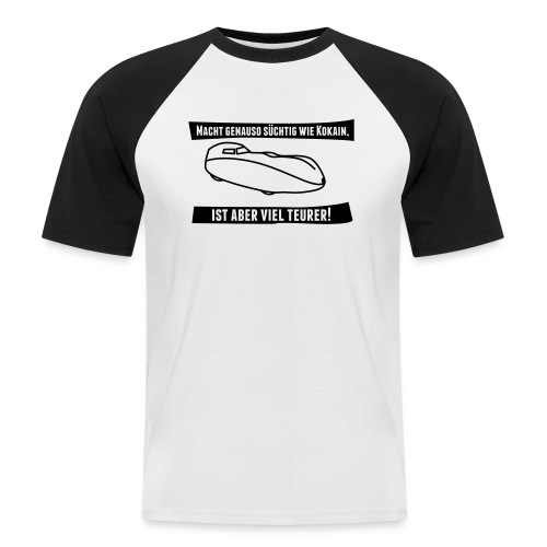Velomobil Milan Spruch - Männer Baseball-T-Shirt