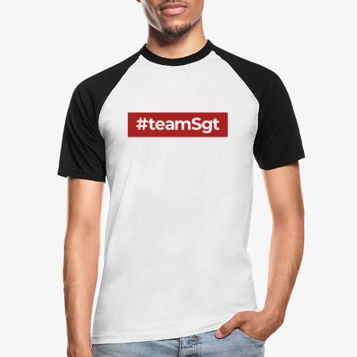 #teamSgt - Mannen baseballshirt korte mouw