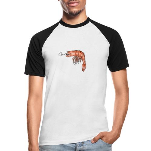 Bad Shrimp - Männer Baseball-T-Shirt