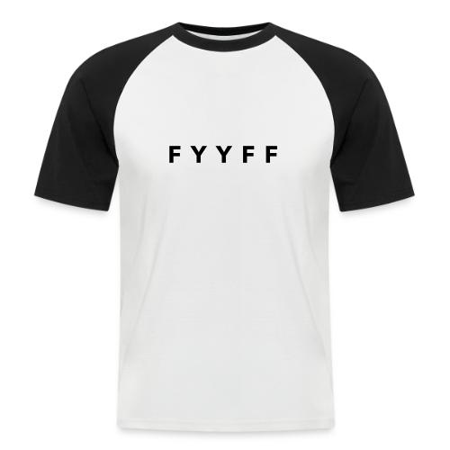 FYYFF Code Black - Koszulka bejsbolowa męska
