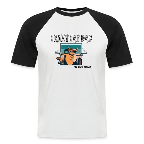 CATS KARMA - Männer Baseball-T-Shirt