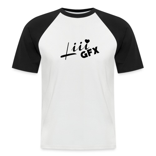 LiiiGFX Merch! - Männer Baseball-T-Shirt