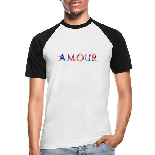 Amour - T-shirt baseball manches courtes Homme