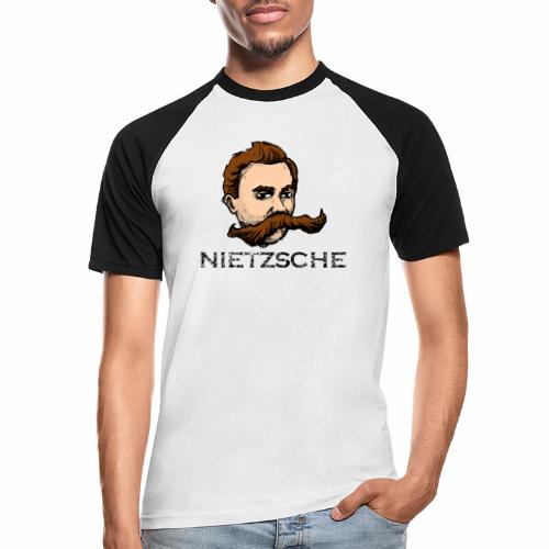 Nietzsche - Camiseta béisbol manga corta hombre