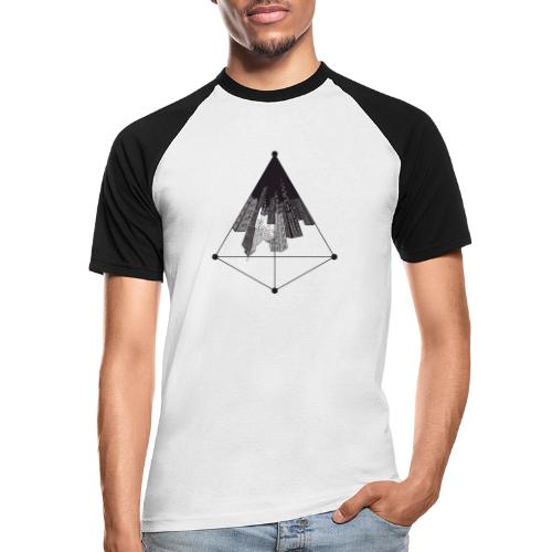 Ville triangle - T-shirt baseball manches courtes Homme